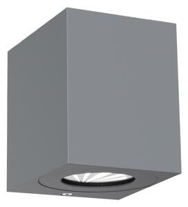 Zewnętrzna Lampa Nordlux, Canto Kubi 2, szary, metal, nowoczesny