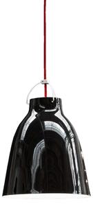 Lampa Wisząca FRITZ HANSEN, Caravaggio P2, ściemnialny, czarny, salon, metal, design