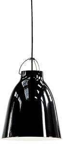 Lampa Wisząca FRITZ HANSEN, Caravaggio P2, ściemnialny, czarny, salon, metal, design