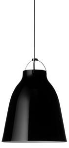 Lampa Wisząca FRITZ HANSEN, Caravaggio P3, ściemnialny, czarny, salon, metal, design