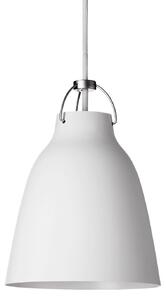 Lampa Wisząca FRITZ HANSEN, Caravaggio P1, ściemnialny, biały, salon, metal, design