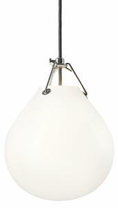 Lampa Wisząca Louis Poulsen, Moser, ściemnialny, biały, salon, szkło, design