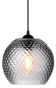 Lampa Wisząca Halo Design, szary, jadalnia, szkło