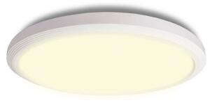 Lampa Sufitowa Halo Design, biały, salon, tworzywo sztuczne