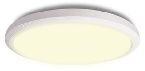 Lampa Sufitowa Halo Design, biały, salon, tworzywo sztuczne