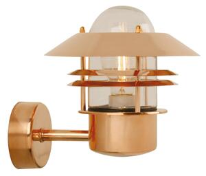 Zewnętrzna Lampa Nordlux, BLOKHUS, ściemnialny, miedziany, metal