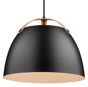 Lampa Wisząca Halo Design, czarny, jadalnia, szkło