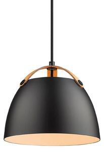 Lampa Wisząca Halo Design, czarny, kuchnia, szkło