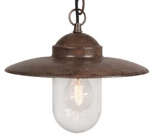Zewnętrzna Lampa Nordlux, LUXEMBOURG, brąz rdzawy, metal, morski