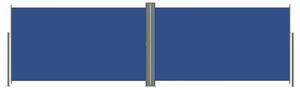 Zwijana markiza boczna, niebieska, 160 x 600 cm
