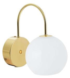 Lampa Ścienna Nordlux, złoty | mosiężny, salon, metal