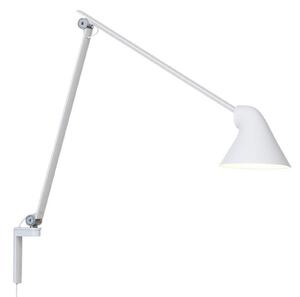 Lampa Ścienna Louis Poulsen, NJP, biały, salon, metal, design