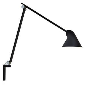 Lampa Ścienna Louis Poulsen, NJP, czarny, salon, metal, design