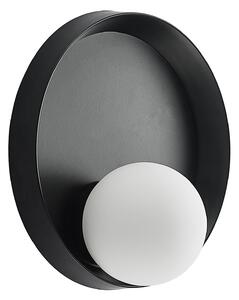 Lampa Ścienna Lucande, Andelina, ściemnialny, czarny, salon, metal, design