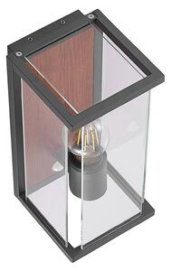 Zewnętrzna Lampa Lucande, Elwin, ściemnialny, czarny, metal, nowoczesny