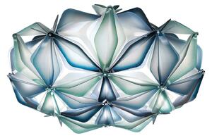Lampa Sufitowa Slamp, La Vie M, ściemnialny, niebieski, salon, tworzywo sztuczne, design
