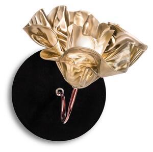 Lampa Ścienna Slamp, LaFleur, ściemnialny, złoty | mosiężny, salon, tworzywo sztuczne, design