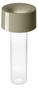 Lampa Stołowa Foscarini, Fleur, ściemnialny, zielony, salon, szkło, nowoczesny