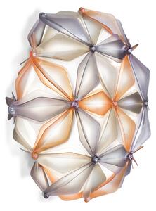 Lampa Sufitowa Slamp, La Vie, ściemnialny, beżowy, salon, tworzywo sztuczne, design