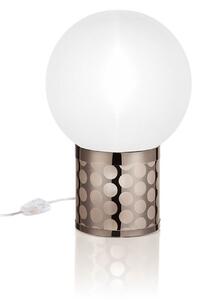 Lampa Stołowa Slamp, szary, salon, tworzywo sztuczne