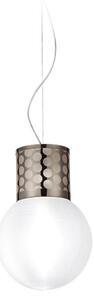 Lampa Wisząca Slamp, szary, salon, tworzywo sztuczne