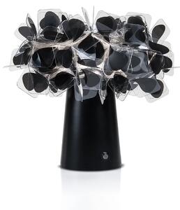 Lampa Stołowa Slamp, Clizia Mama Non Mama, ściemnialny, czarny, salon, tworzywo sztuczne, design
