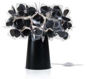 Lampa Stołowa Slamp, Clizia Mama Non Mama, czarny, salon, tworzywo sztuczne, design