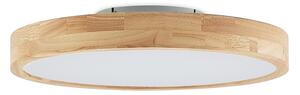 Lampa Sufitowa Lindby, Lanira, ściemnialny, drewniany, salon, drewno, nowoczesny