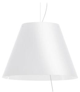 Lampa Wisząca Luceplan, ściemnialny, biały, jadalnia, aluminium