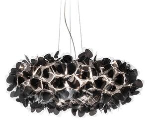 Lampa Wisząca Slamp, Clizia Mama Non Mama, ściemnialny, czarny, salon, tworzywo sztuczne, design