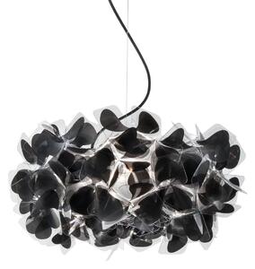 Lampa Wisząca Slamp, Clizia Mama Non Mama, ściemnialny, czarny, salon, tworzywo sztuczne, design