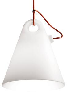 Zewnętrzna Lampa Martinelli Luce, Trilly, biały, taras, tworzywo sztuczne, design