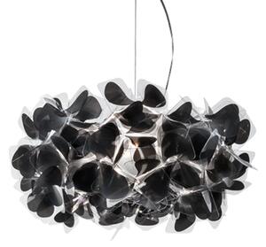 Lampa Wisząca Slamp, Clizia Mama Non Mama, ściemnialny, czarny, salon, tworzywo sztuczne, design