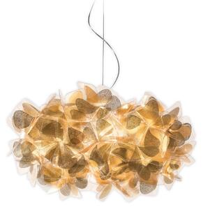 Lampa Wisząca Slamp, Clizia Mama Non Mama, ściemnialny, złoty | mosiężny, salon, tworzywo sztuczne, design
