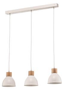 Lampa Wisząca Envostar, Tira, ściemnialny, biały, salon, metal, skandynawski