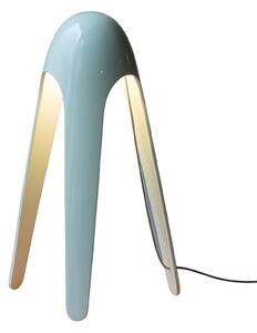 Lampa Stołowa Martinelli Luce, Cyborg, niebieski, salon, metal, design