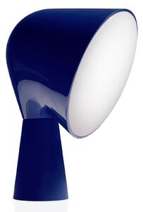 Lampa Stołowa Foscarini, Binic, niebieski, salon, tworzywo sztuczne, design