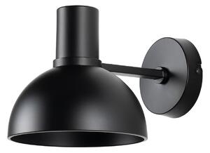 Lampa Ścienna Lucande, Mostrid, ściemnialny, czarny, salon, metal, design