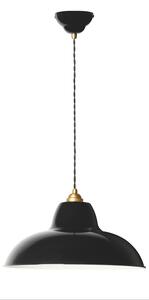 Lampa Wisząca Anglepoise, Original 1227 Brass Midi Wide, ściemnialny, czarny, salon, metal, design