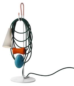 Lampa Stołowa Foscarini, Filo, wielokolorowy, salon, metal, design
