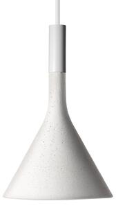 Lampa Wisząca Foscarini, Aplomb Mini, ściemnialny, biały, kuchnia, beton, design