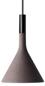 Lampa Wisząca Foscarini, Aplomb Mini, ściemnialny, brąz rdzawy, kuchnia, beton, design