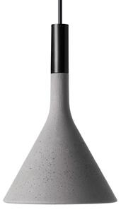 Lampa Wisząca Foscarini, Aplomb Mini, ściemnialny, szary, kuchnia, beton, design