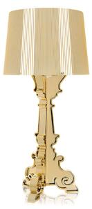 Lampa Stołowa Kartell, Bourgie, ściemnialny, złoty | mosiężny, salon, tworzywo sztuczne, design