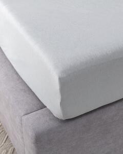 Prześcieradło jersey z gumką Jerry 90x200cm light grey