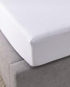 Prześcieradło jersey z gumką Jerry 90x200cm white