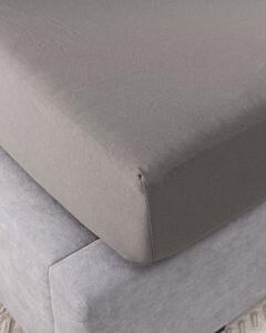 Prześcieradło jersey z gumką Jerry 90x200cm grey