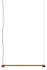 Lampa Wisząca Muuto, ściemnialny, czerwony, jadalnia, aluminium