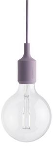 Lampa Wisząca Muuto, fioletowy, sypialnia, tworzywo sztuczne