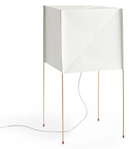 Lampa Podłogowa HAY, Pper Cube, biały, salon, tworzywo sztuczne, design